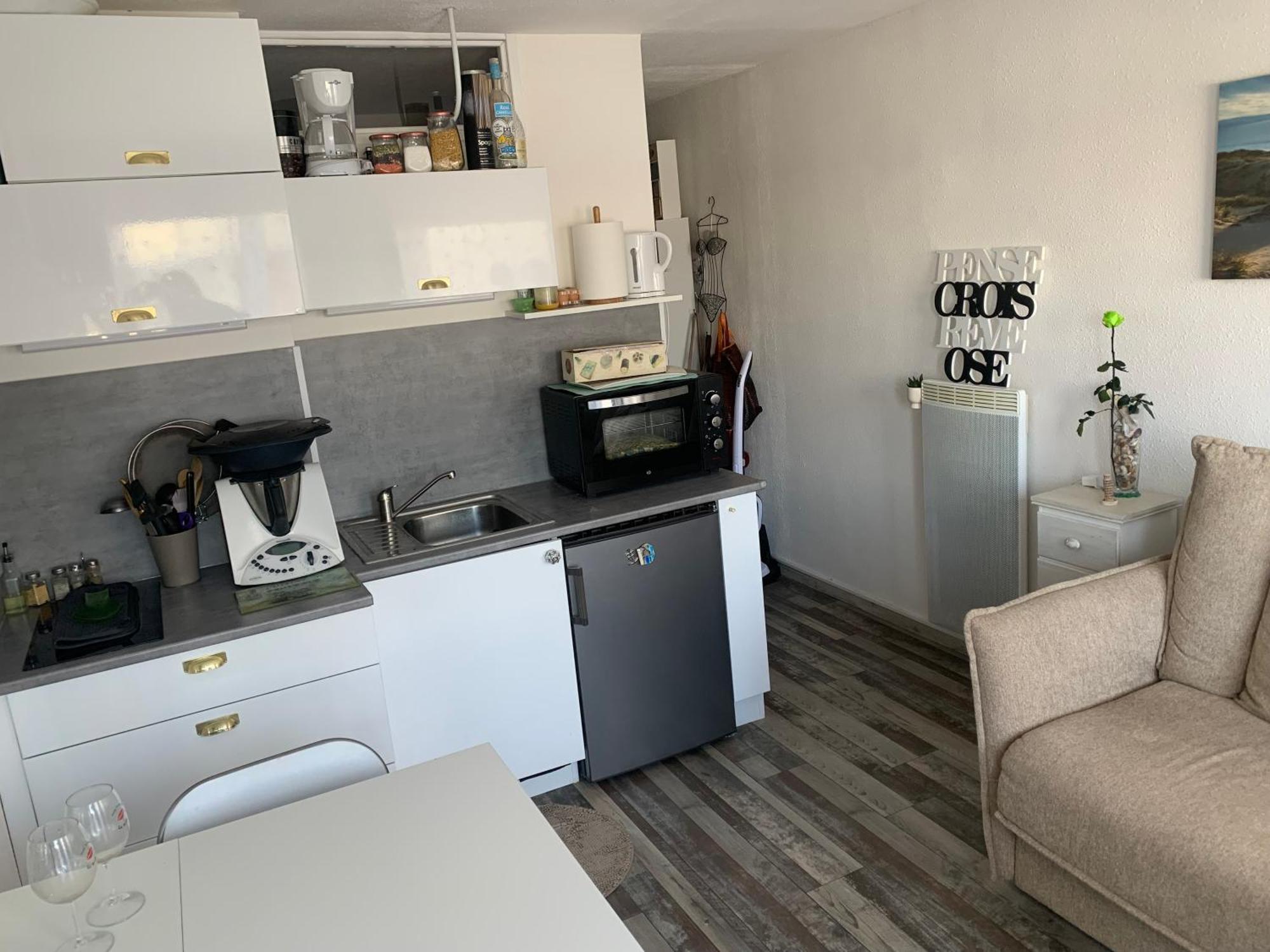 Vittoria Immobilier 11 - Reglement Sur Place - Cheques Vacances Acceptes La Grande-Motte Habitación foto